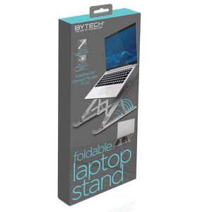 Bytech Foldable Laptop Stand - Suitable for Devices Models 7 in. 15 in. -